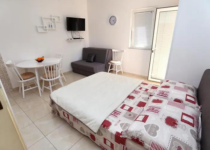 Appartement In Okrug Gornji With Terrace, Air Conditioning, Wifi, Washing Machine 5059-3